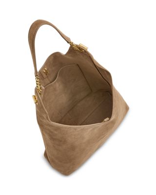 Jour Suede Shoulder Bag
