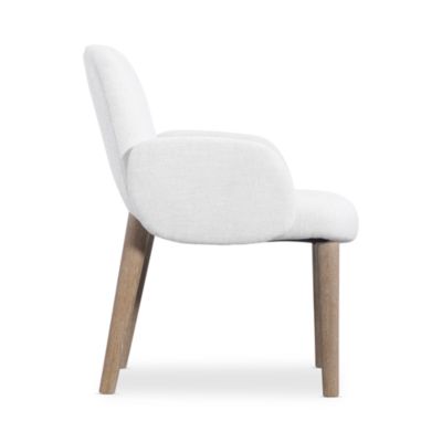 Loggia White Arm Chair