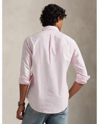 Classic Fit Striped Oxford Shirt