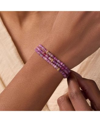  Bold Love Ruby Heart Wrap Bracelet