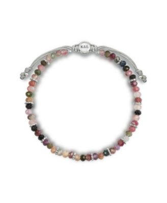 Lavish Blessings Tourmaline Macrame Bracelet