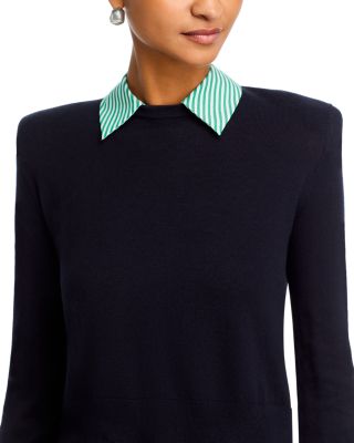 April Poplin Collar Pullover