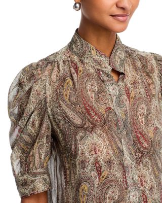 The Paisley Gillian Silk Blouse 