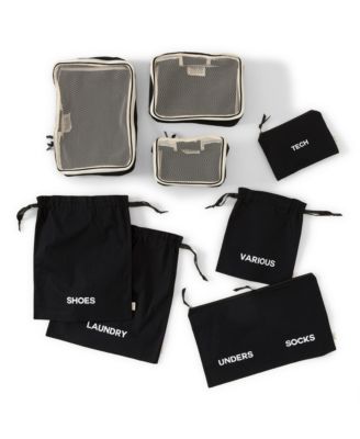Deluxe Packing Travel Set, Set of 8 Organizers