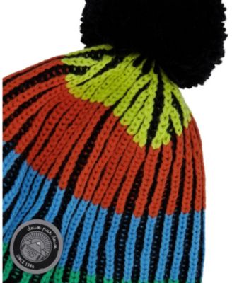 Boys' Lined Peruvian Knit Winter Hat with Pompom - Little Kid, Big Kid