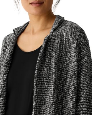 Notch Collar Knit Jacket