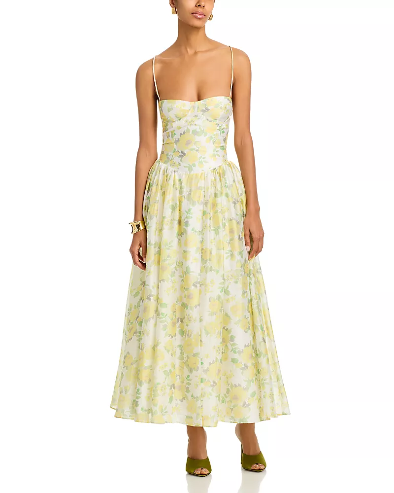 Bardot Estie Printed Maxi Dress