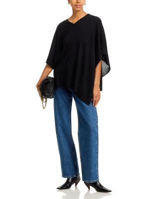 Lightweight Cashmere Poncho Tee