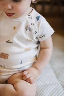 Unisex Snap One Piece Printed Bodysuit - Baby