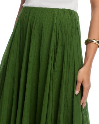 Crinkle Maxi Skirt