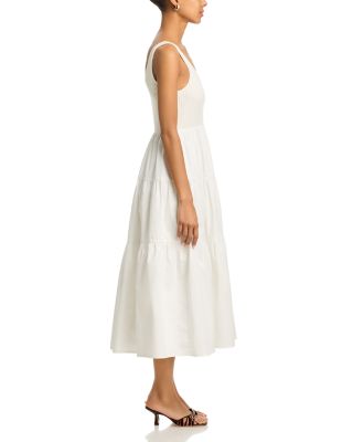 Knit Poplin Midi Dress - Exclusive