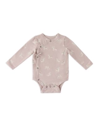 Pehr Girls' The Littles Long Sleeve Kimono One Piece Bodysuit - Baby