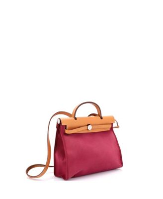 31 Herbag Zip Leather and Toile