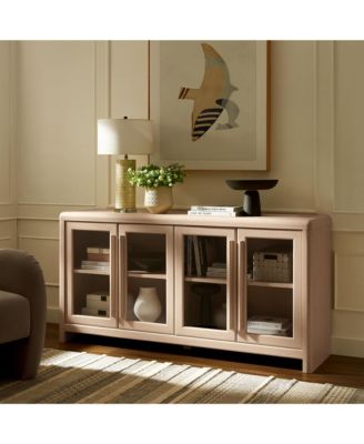  Evren 4-Door Sideboard Storage Display Cabinet