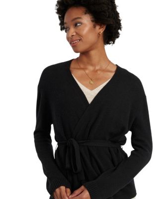  Women s Wool-Cashmere Light Wrap Cardigan