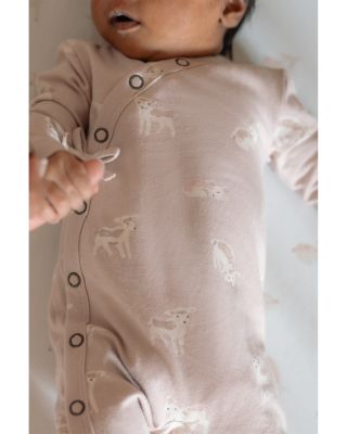 Unisex The Littles Printed Kimono Romper - Baby