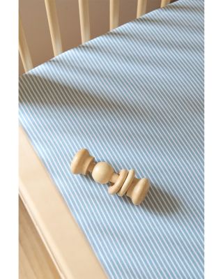 Pehr Unisex Seersucker Striped Crib Sheet