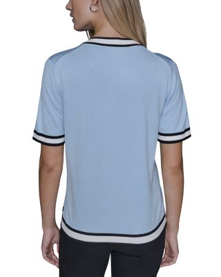 Short Sleeve Knit Top