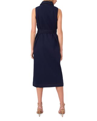 Sleeveless Shirtdress