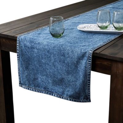 Denim Table Runner, 18" x 90"