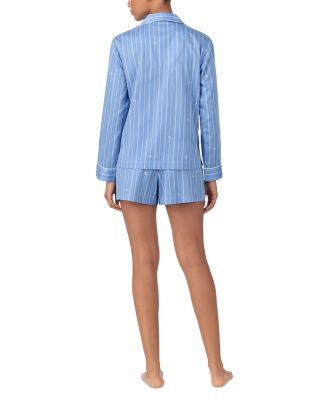 Long Sleeve Classic Sateen Boxer Pajama Set