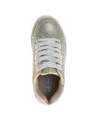 Girls' Glitzy Sparkly Rhinestones Sneakers - Toddler, Little Kid, Big Kid