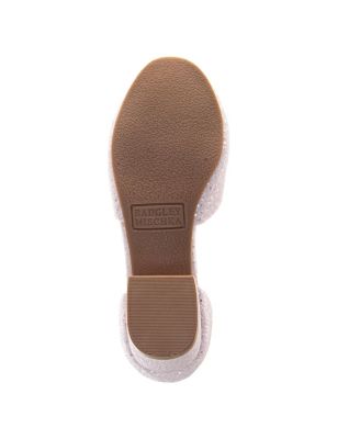 Girls' Glittery Rhinestones and Ribbon Dress Sandals - Toddler, Little Kid, Big Kid