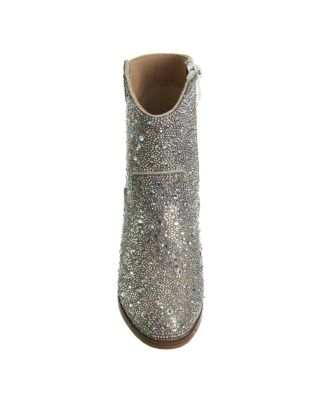 Girls' Glittery Rhinestones Dress Boots - Little Kid, Big Kid