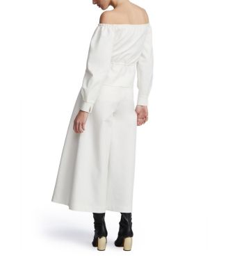  Off Shoulder Drawstring Top