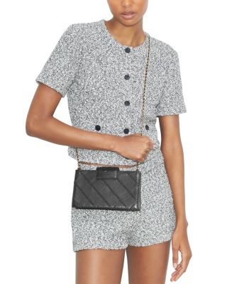 Fleming Mini Leather Chain Wallet