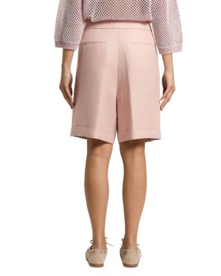 Linen Bermuda Shorts