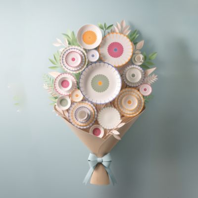 Fleur Bleu Salad Plate