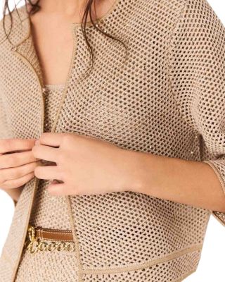 Sequin Knit Cardigan