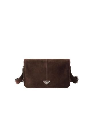  Suede Shoulder Bag
