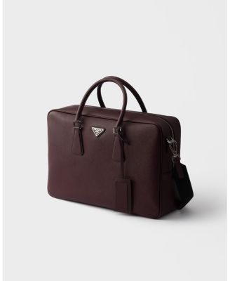 Saffiano Leather Work Bag