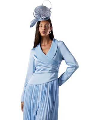 Tailored Pleat Skirt Midi Dress