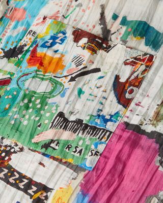 Basquiat Printed Relaxed Fit Short Sleeve Shirt