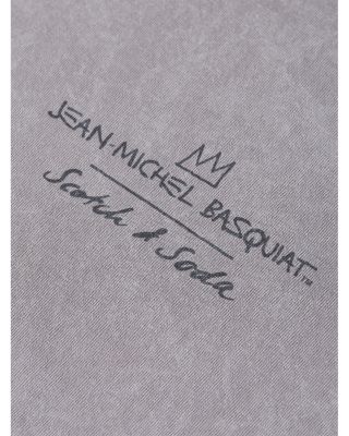 Basquiat Front and Back Artwork Relaxed Fit Tee