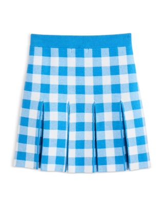 Girls' Gingham Pleated Skirt, Little Kid, Big Kid - Exclusive