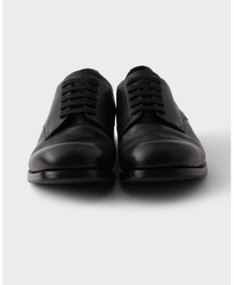  Men's Antiqued Leather Laced Derby Shoes