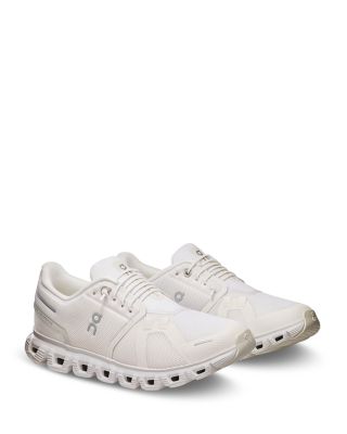 Women's Cloud 6 Wide Sneakers in White