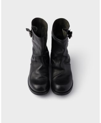  Men's Leather Mid-Calf Boots