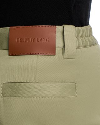 Relaxed Fit Pleated Chino Shorts