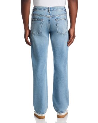 Relaxed Fit Straight Leg Jeans in Glow
