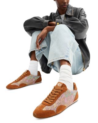 Women's YRC Crystal Signature Jacquard Flat Sneakers