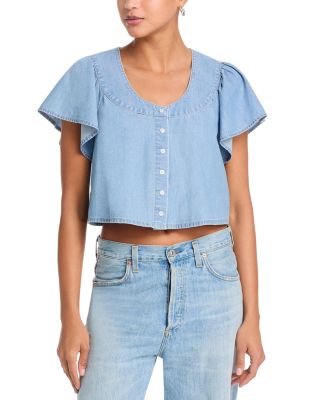 Belle Cropped Blouse