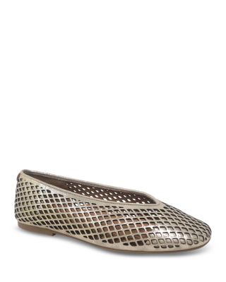 Women's Willow Perforated Leather Ballet Flats