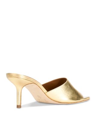 Women's Bea Metallic Leather Mules
