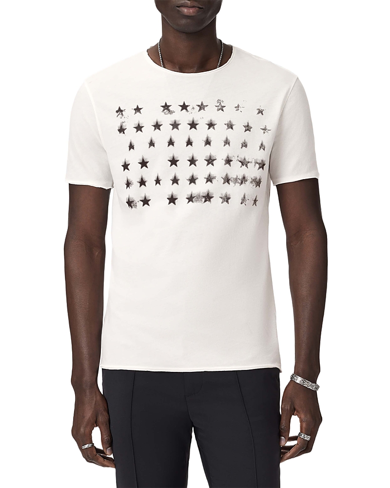 John Varvatos Raw Edge Stars Graphic T-Shirt