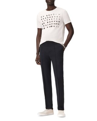 Raw Edge Stars Graphic T-Shirt